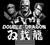 Double Dragon II (USA, Europe) Title Screen